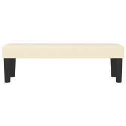 Banc Crème 100x30x30 cm Similicuir 556837556837
