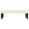 Banc Crème 100x30x30 cm Similicuir 556837556837