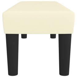 Banc Crème 100x30x30 cm Similicuir 556837556837