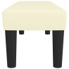 Banc Crème 100x30x30 cm Similicuir 556837556837