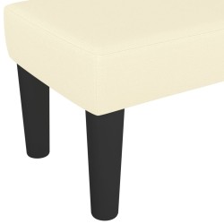 Banc Crème 100x30x30 cm Similicuir 556837556837
