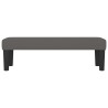 Banc Gris 100x30x30 cm Similicuir 556838556838
