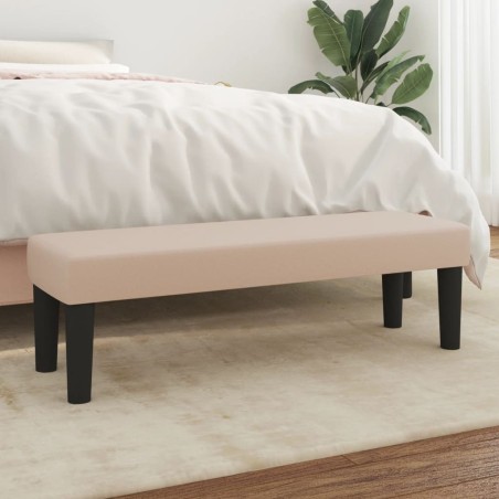 Banc Cappuccino 100x30x30 cm Similicuir 556839556839