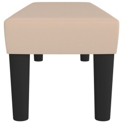 Banc Cappuccino 100x30x30 cm Similicuir 556839556839