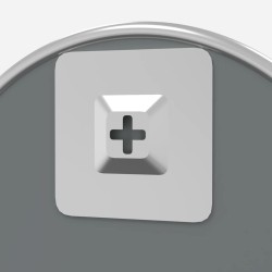 Miroir mural Argenté Ø 30 cm Rond 556840556840