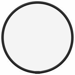 Miroir mural Noir Ø 20 cm Rond 556841556841