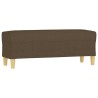 Banc Marron 100x35x41 cm Tissu 556844556844