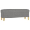 Banc Gris foncé 100x35x41 cm Tissu 556845556845