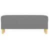 Banc Gris foncé 100x35x41 cm Tissu 556845556845