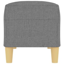 Banc Gris foncé 100x35x41 cm Tissu 556845556845