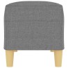 Banc Gris foncé 100x35x41 cm Tissu 556845556845