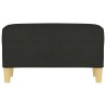 Banc Noir 70x35x41 cm Tissu 556847556847