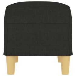 Banc Noir 70x35x41 cm Tissu 556847556847