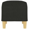 Banc Noir 70x35x41 cm Tissu 556847556847