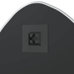 Miroir mural Argenté 60x50 cm 556853556853