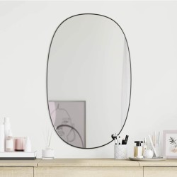 Miroir mural Noir 80x50 cm 556854556854