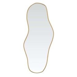 Miroir mural Doré 100x45 cm 556855556855