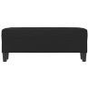 Banc Noir 100x35x41 cm Tissu microfibre 556856556856