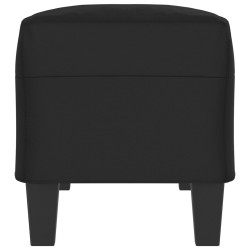 Banc Noir 100x35x41 cm Tissu microfibre 556856556856