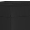 Banc Noir 100x35x41 cm Tissu microfibre 556856556856