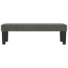 Banc Gris foncé 100x30x30 cm Velours 556857556857