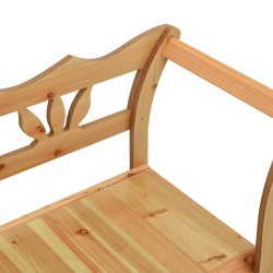 Banc 107x45x75,5 cm Bois de sapin solide 556858556858