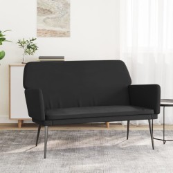 Banc Noir 108x79x79 cm Velours 556861556861