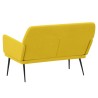 Banc Jaune 108x79x79 cm Velours 556862556862
