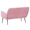 Banc Rose 108x79x79 cm Velours 556863556863