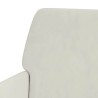 Banc Crème 108x79x79 cm Velours 556864556864
