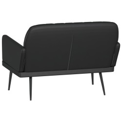 Banc Noir 107x80x81 cm Similicuir 556865556865