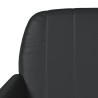 Banc Noir 107x80x81 cm Similicuir 556865556865