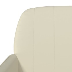 Banc Crème 107x80x81 cm Similicuir 556866556866