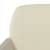 Banc Crème 107x80x81 cm Similicuir 556866556866