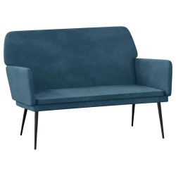 Banc Bleu 108x79x79 cm Velours 556867556867
