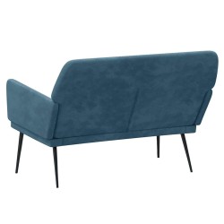 Banc Bleu 108x79x79 cm Velours 556867556867