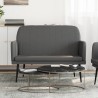 Banc Gris 107x80x81 cm Similicuir 556868556868