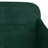 Banc Vert foncé 110x76x80 cm Velours 556869556869