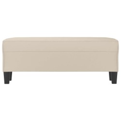 Banc Crème 100x35x41 cm Tissu microfibre 556871556871
