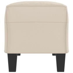 Banc Crème 100x35x41 cm Tissu microfibre 556871556871