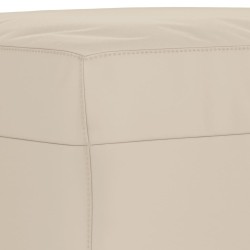 Banc Crème 100x35x41 cm Tissu microfibre 556871556871
