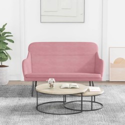 Banc Rose 110x76x80 cm Velours 556872556872