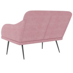 Banc Rose 110x76x80 cm Velours 556872556872