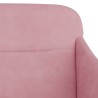 Banc Rose 110x76x80 cm Velours 556872556872