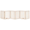Barrière pour chien avec porte pliable 6 panneaux 300 cm Bois de peuplier 556873556873
