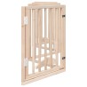 Barrière pour chien avec porte pliable 6 panneaux 300 cm Bois de peuplier 556873556873