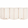 Barrière pour chien avec porte pliable 6 panneaux 300 cm Bois de peuplier 556874556874