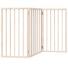 Barrière pour chien pliable à 3 panneaux 150 cm Bois de peuplier 556876556876