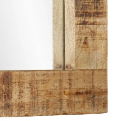 Miroir 70x50 cm bois de manguier massif et verre 556877556877