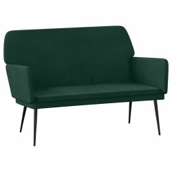 Banc Vert foncé 108x79x79 cm Velours 556884556884